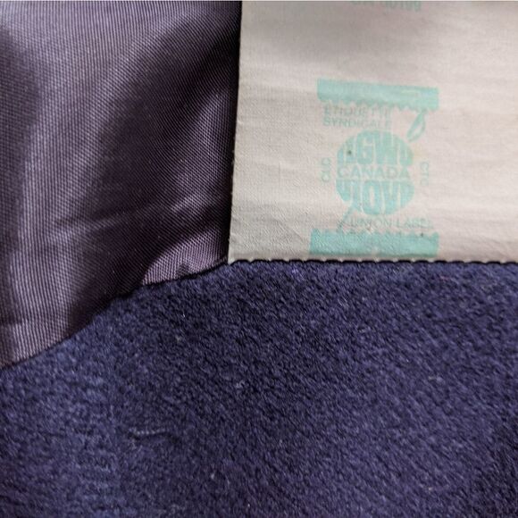 Vintage Navy wool double breasted coat - Picture 8 of 16